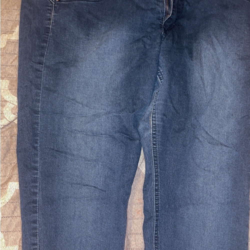 GOGO Dark Blue Flare & Wide Leg Jeans